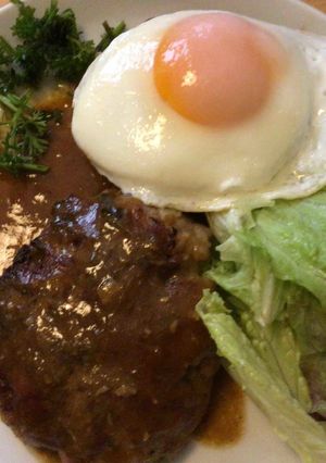 ふわふわハンバーグ-レシピのメイン写真