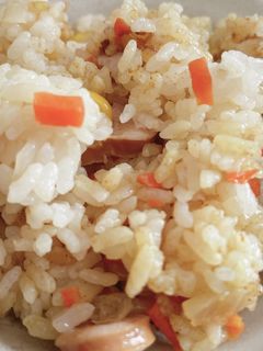 炊飯器でカレーピラフ-レシピのメイン写真