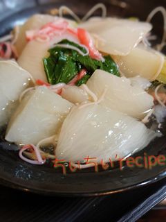 炊飯器でカブのカニカマあんかけ-レシピのメイン写真