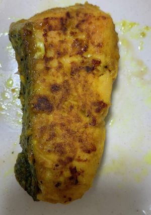 サーモン　カレー味-レシピのメイン写真