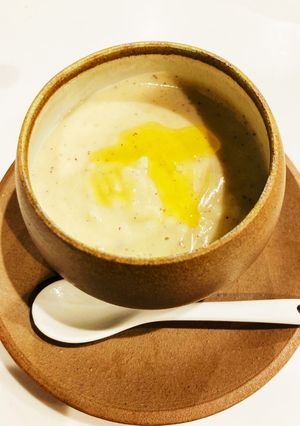 レンジだけでさつまいもポタージュ-レシピのメイン写真
