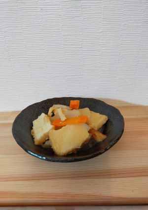 大根と生揚げの煮物　-レシピのメイン写真