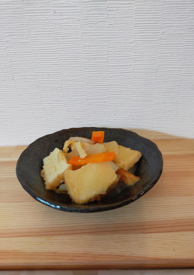 大根と生揚げの煮物　-レシピのメイン写真