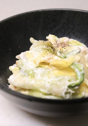 朝昼夕♪即席白菜漬けのヨーグルト和え-レシピのメイン写真