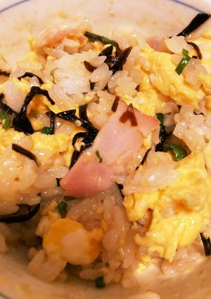 卵と塩昆布ごはん-レシピのメイン写真