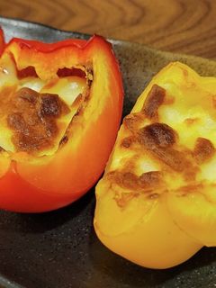 パプリカのにんにくマヨチーズ焼き-レシピのメイン写真