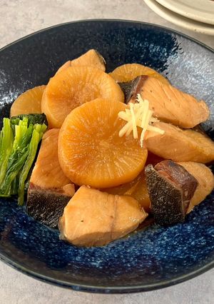 冷凍大根で時短煮物！簡単味染みぶり大根-レシピのメイン写真