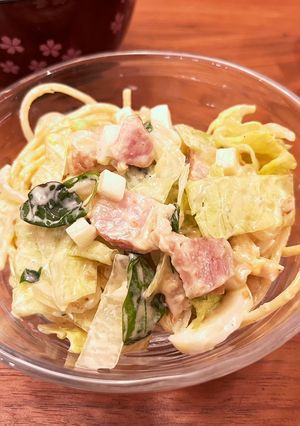 野菜たっぷり♡我が家のスパサラ!-レシピのメイン写真