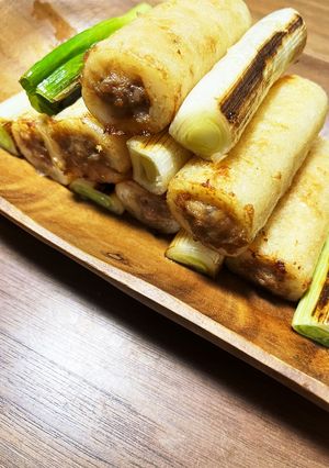 きりたんぽの肉詰め-レシピのメイン写真