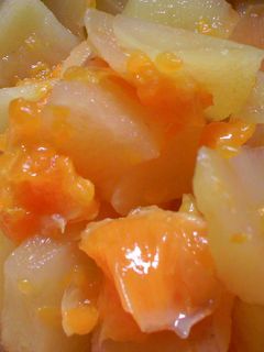 りんご&みかんの煮たの-レシピのメイン写真