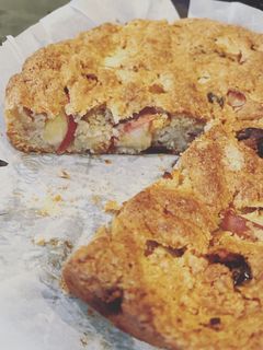 Vegan!美味しすぎるアップルケーキ-レシピのメイン写真