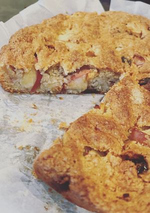 Vegan！美味しすぎるアップルケーキ-レシピのメイン写真