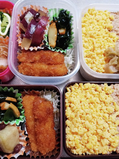 高校生息子、旦那、娘弁当(12/13)-レシピのメイン写真