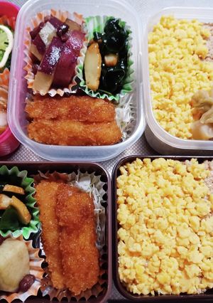高校生息子、旦那、娘弁当(12/13)-レシピのメイン写真