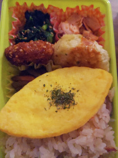 オムレツ弁当-レシピのメイン写真