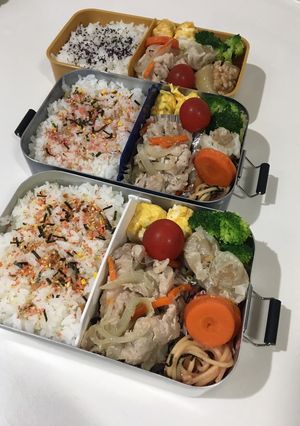 社会人大学1息子、夫弁当22/12/13-レシピのメイン写真