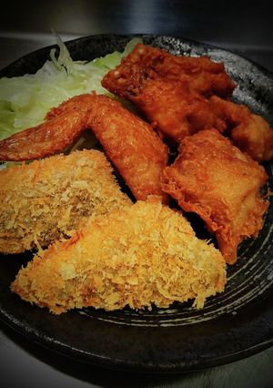 鶏と鯵のMixフライ❨(@≧↺≦@)❩ノ-レシピのメイン写真