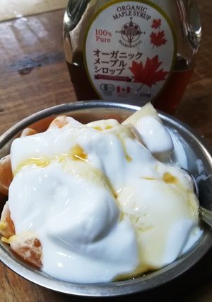 朝ごはんにフルーツヨーグルト！-レシピのメイン写真