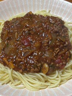 デミ&トマト缶DE濃旨ミートソースパスタ-レシピのメイン写真