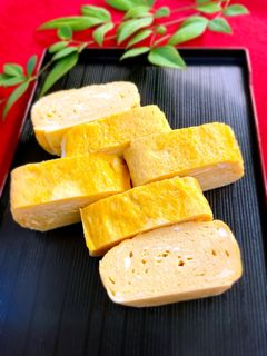 レシピ投稿祭⭐︎納豆のタレでだし巻き卵-レシピのメイン写真