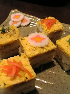 ♪押し寿司♪雛祭りにいかが?-レシピのメイン写真