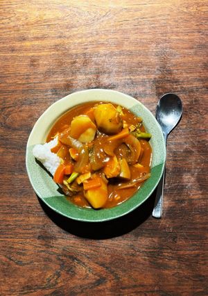 里芋と根菜のハヤシガーリックチキンカレー-レシピのメイン写真