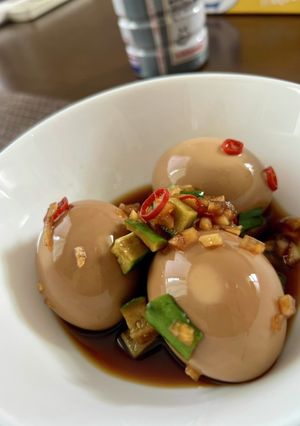 半熟煮卵-レシピのメイン写真
