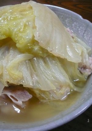 白菜と豚肉の蒸し煮-レシピのメイン写真