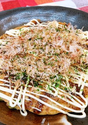 ベーコンチーズお好み焼き-レシピのメイン写真