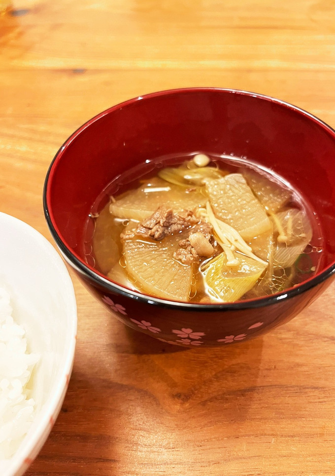 コク旨あったか♡大根と牛肉のスープ-レシピのメイン写真