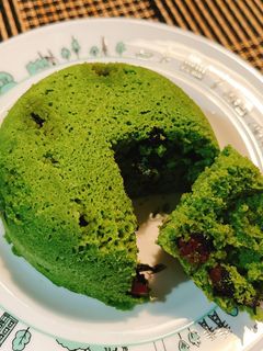 ☆抹茶と黒豆のおからシフォン☆-レシピのメイン写真