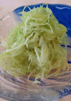 キャベツのカレー風味サラダ【健康推進課】-レシピのメイン写真