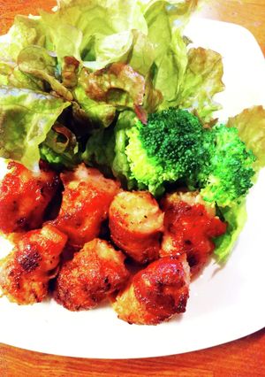 薄切り豚バラロール焼-レシピのメイン写真