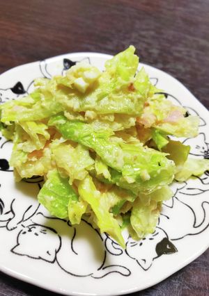 一玉ぺろり！？レタスサラダ　覚書-レシピのメイン写真