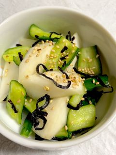 セブンイレブン風☆塩昆布おつまみかぶ胡瓜-レシピのメイン写真