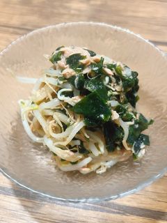 もやしとワカメのツナサラダ-レシピのメイン写真