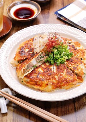 包まず簡単！カリもちっ☆もっちーず餃子-レシピのメイン写真