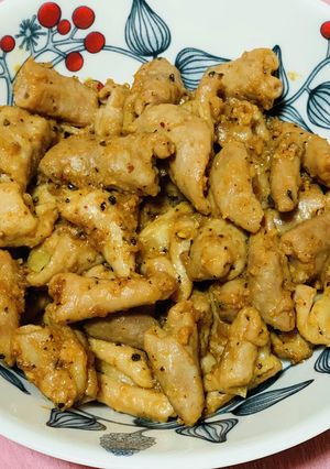 豚もつのピリ辛味噌炒め-レシピのメイン写真