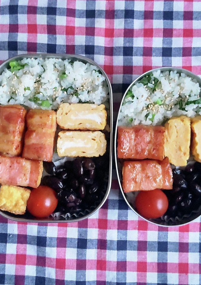 高校生　息子と娘のお弁当 68-レシピのメイン写真