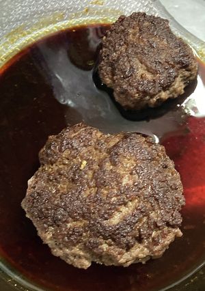 肉だけで旨いハンバーグ!-レシピのメイン写真