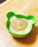 レンジで簡単☆離乳食バナナミルクパン粥