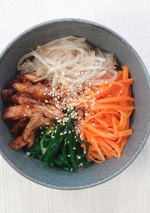 大豆ミートでビビンパ（ビーガン）-レシピのメイン写真