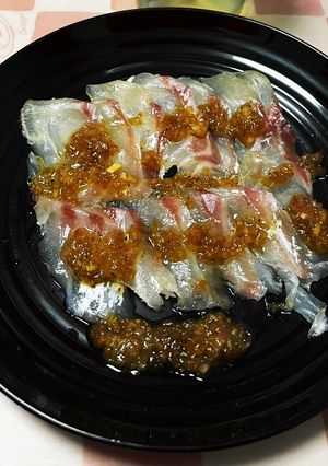 タイの昆布締めカルパッチョ！-レシピのメイン写真