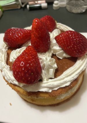 いちごのショ-トケ-キ-レシピのメイン写真