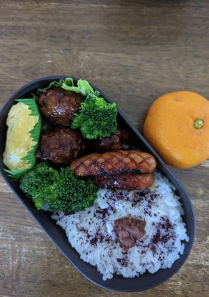 JK☆肉団子弁当♪-レシピのメイン写真