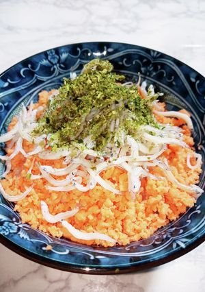ごま風味♬ベイクドボイルド乗せるだけ丼-レシピのメイン写真