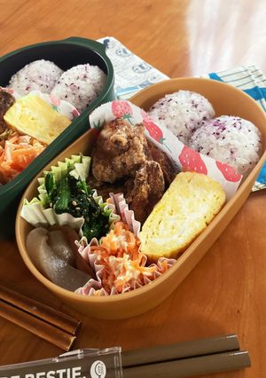 【覚書】20221214中高生お弁当-レシピのメイン写真