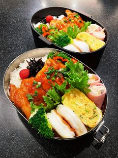 高校生弁当2022 12月14照り焼き-レシピのメイン写真