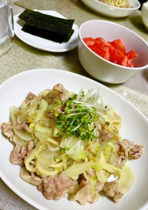 ■エバラ塩だれで作る　塩やきそば-レシピのメイン写真