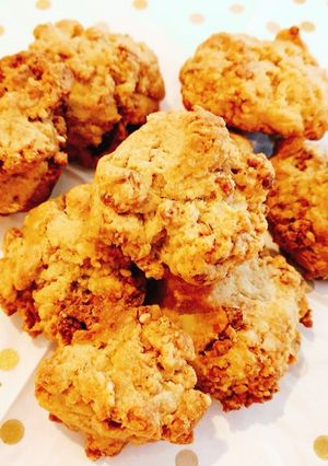 ワンボウル　オーツ粉さくさくクッキー-レシピのメイン写真